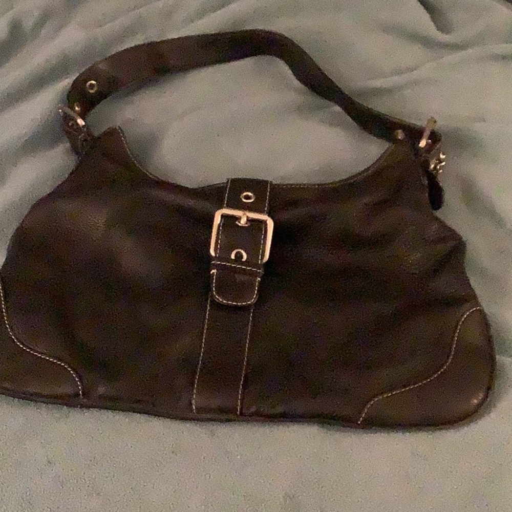 Black Jones NY hobo style bag